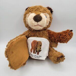 Zoobies ERIC CARLE Brown Bear Brown Bear What Do You See? Plush Book